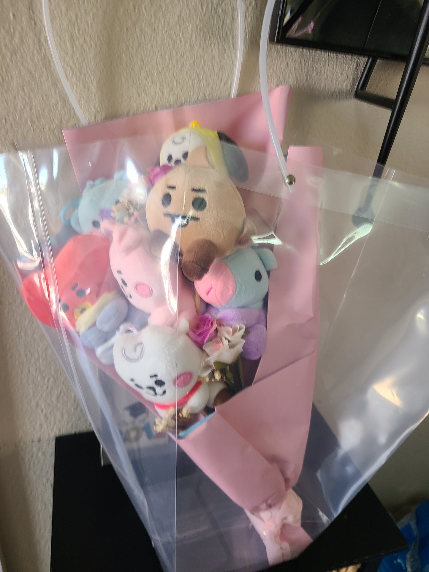 BTS BT21 Bangtan Boys KPop Plushie Bouquet