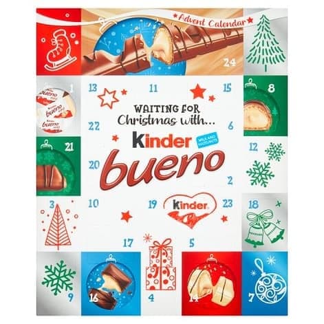 Kinder Bueno Chocolate  Advent Calendar 135g