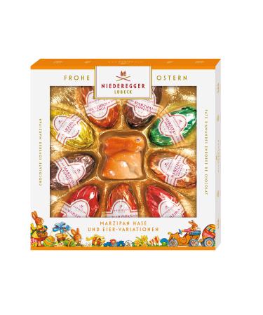 Niederegger Marzipan Egg Variations and Bunny - 175 g/6.25 oz Ships from USA