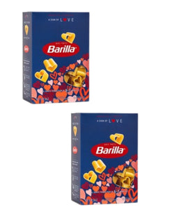 Barilla Love Heart Shaped Pasta Limited Edition 2x12 oz Valentines 2024 HTF Rare