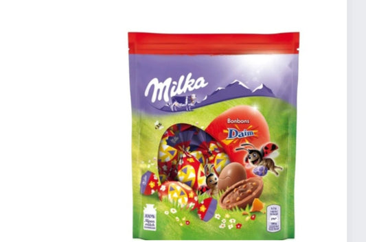 Milka Easter Eggs Alpine Milk Chocolate Ships from USA