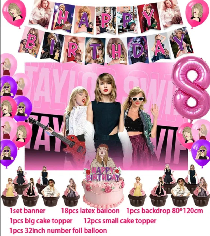 Taylor Swift Party Supply