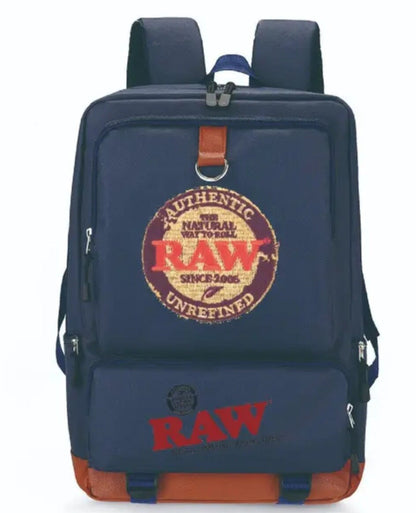 Waterproof Cookie Backwoods RAW Laptop Travel Business School Oxford Backpack Shoulder Book Bag