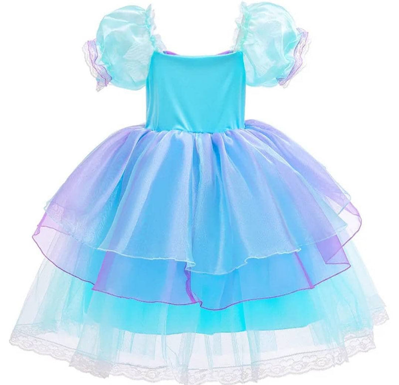 Little Mermaid Dress for Kids Girl Dress Princess Halloween Cosplay Birthday Clothing for Kid Carnival Party Gift Costume 2023