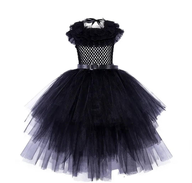 Wednesday Addams Dress Costume Tutu  Birthday Dance Dance With my Hands Gothic Dress trending on Tiktok