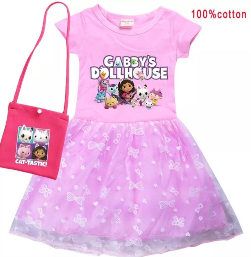 Dollhouse Outfits Cute Princess Tutu Dress Spring Holiday Outfits For Girls
