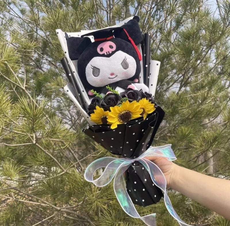 Kawaii Plushie Bouquet Graduation Valentine's Day Birthday Mother's Day Just Because I love you