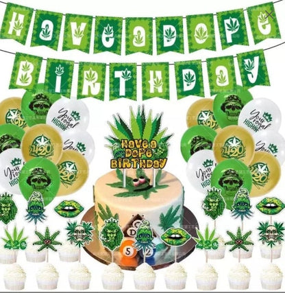 Have A Dope Birthday Balloons Have A Dope Birthday Banner Funny Birthday Decoration 21st Birthday Decoration