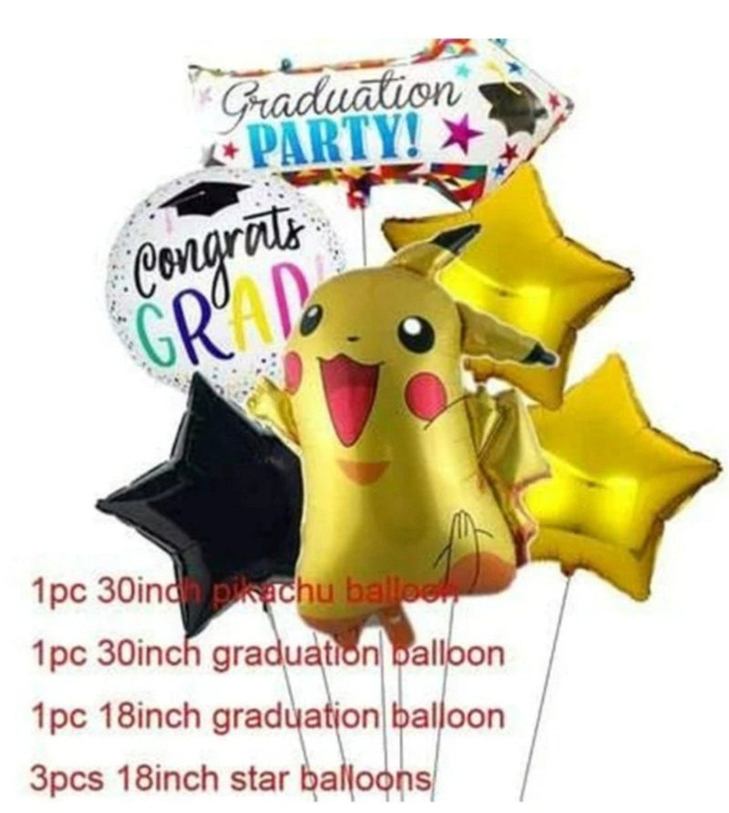 Kawaii Plushie Bear Graduation Bouquet Cap and Gown 2023 Congratulation