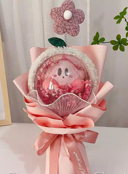 Kawaii Kirby Plushie Bouquet Graduation Valentine's Day Birthday Mother's Day Just Because I love you.