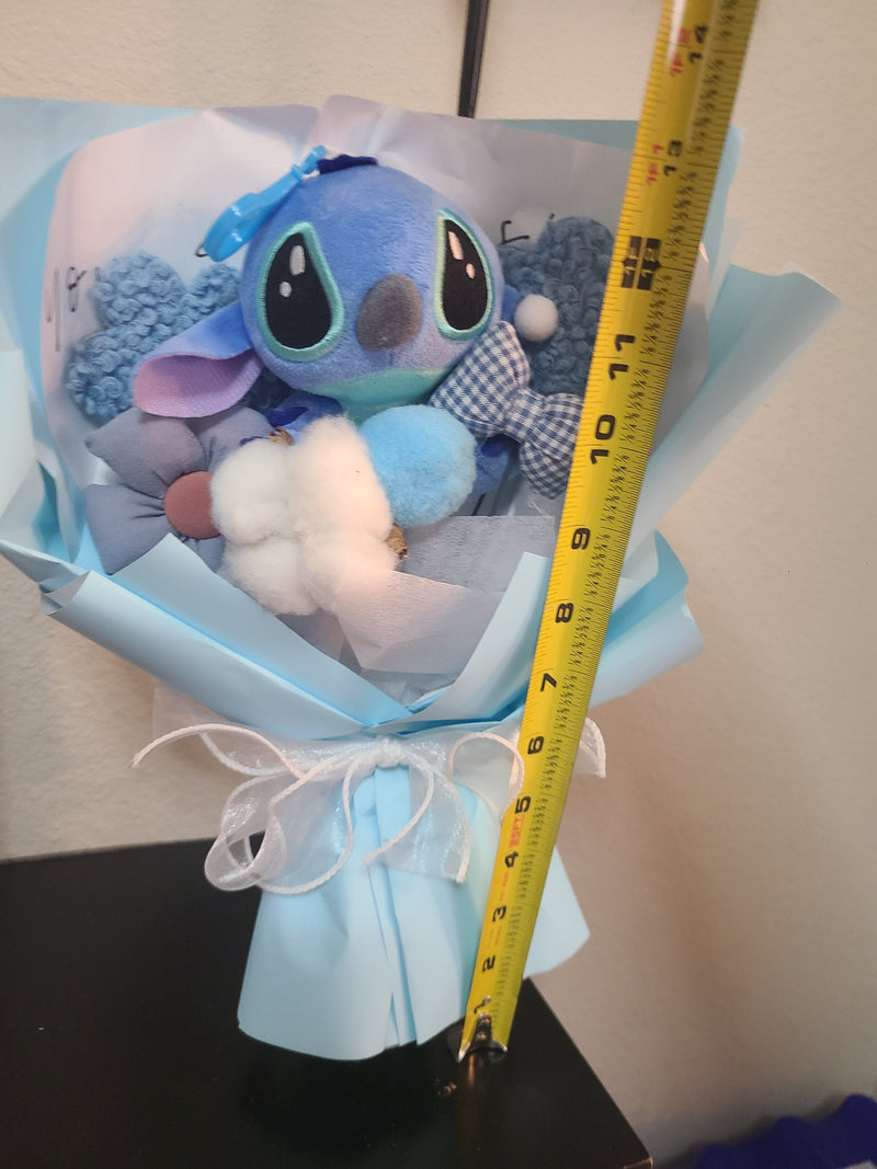 Kawaii Stitch Plushie Bouquet Graduation Valentine's Day Birthday Mother's Day Just Because I love you.