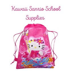 Kawaii Back To School Supply Bag For Girls, Great School Items For Kids in 1 Bag