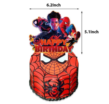 Spiderman Across The Spider Verse Party Decoration