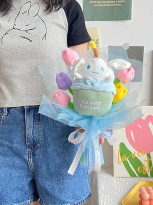 Cinnamoroll Birthday Bouqouet singing Happy Birthday Great Gift for anyone