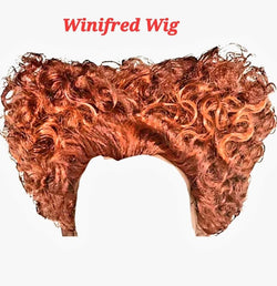 Winifred Sanderson Wig for Women, Halloween Costume Accessory, Hocus Pocus, One Size, Features Two Large Poufs
