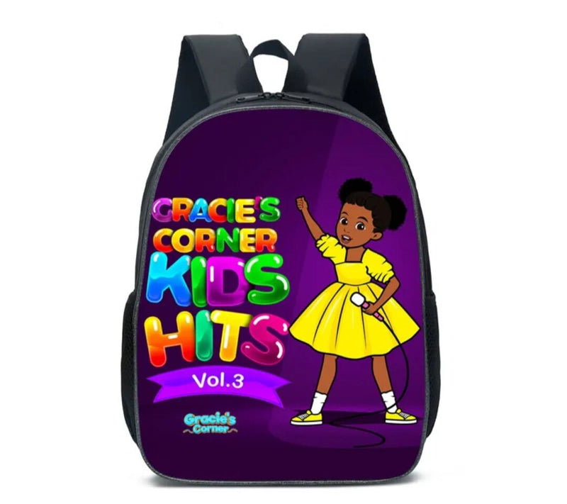 Gracie&#39;s Corner Gracies Backpack Book bag Laptop Travel Bag For Girls Boys