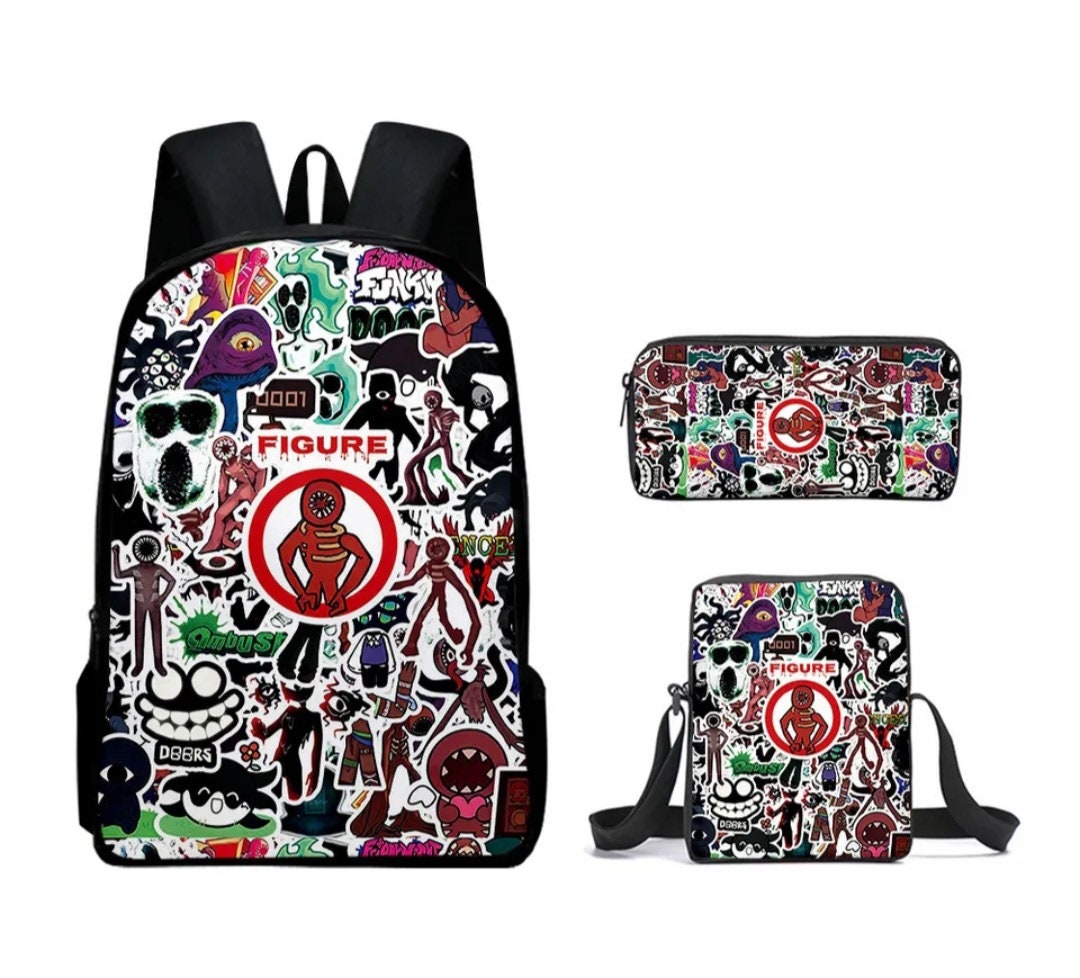 Pastele Roblox Custom Backpack Personalized School Bag Travel Bag Work Bag  Laptop Lunch Office Book Waterproof